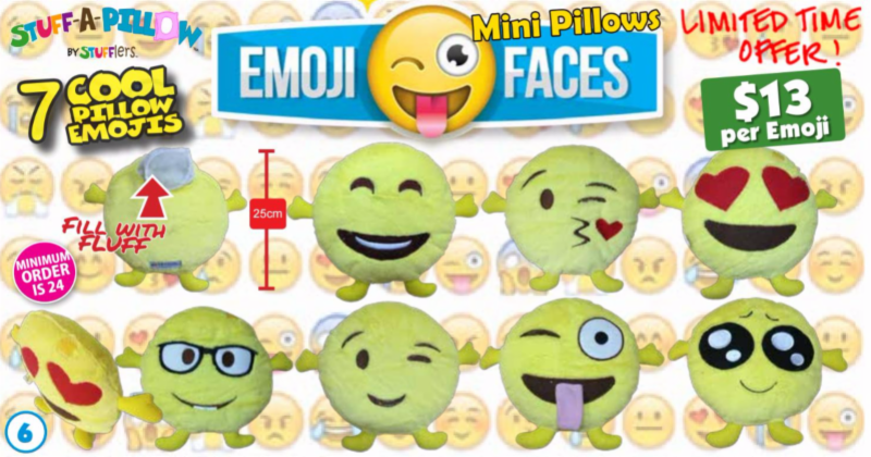 Emoji best sale pillows australia